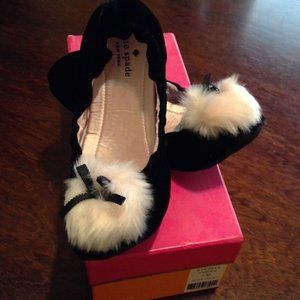 Kate Spade Camden Velvet Slippers